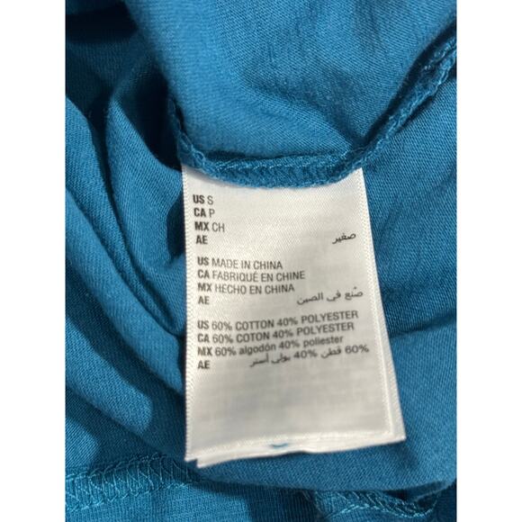 And Now This Mens Polo Size Small Blue Short Sleeve Lightweight Collared New - Picture 6 of 10